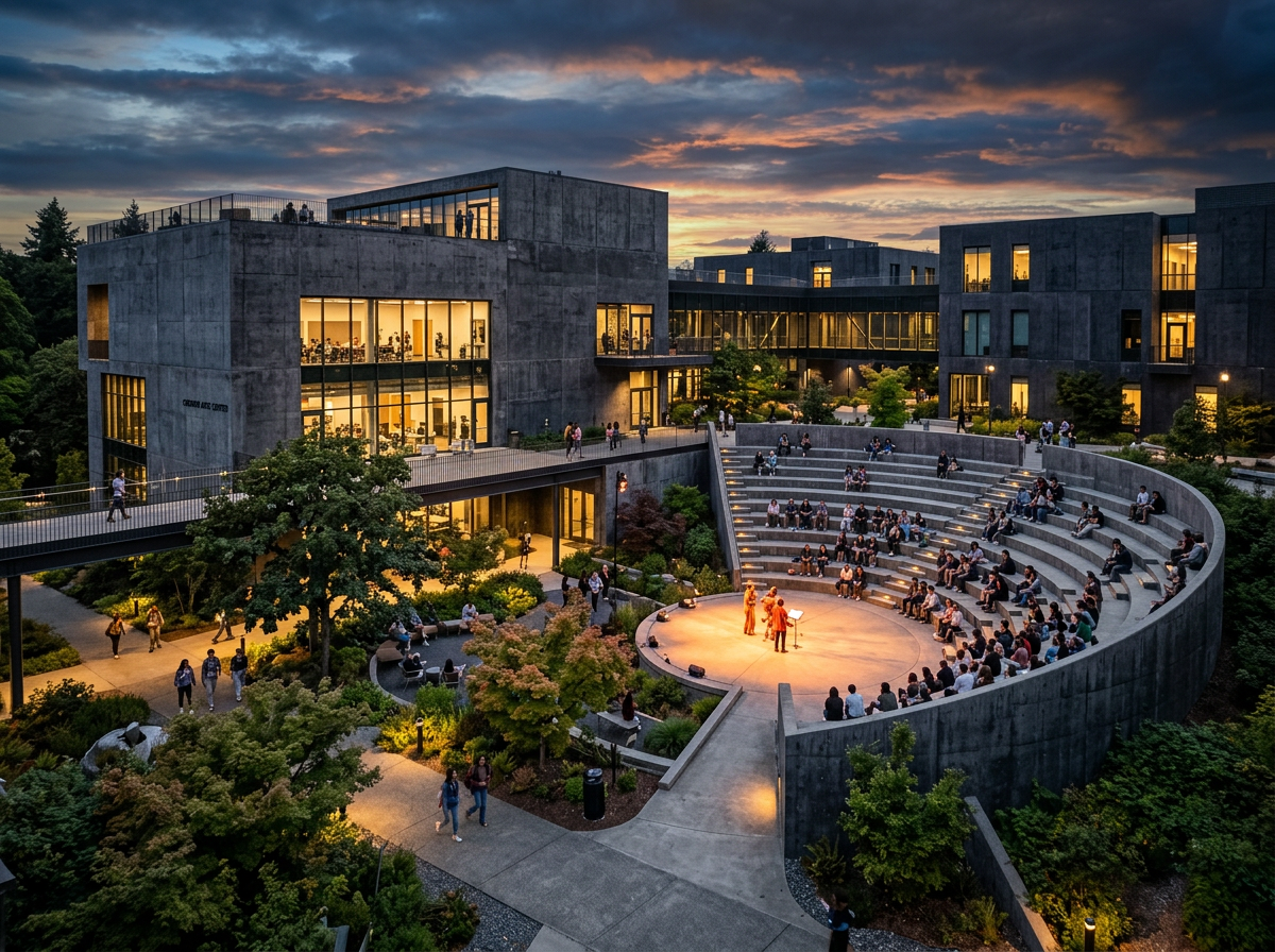 Phase 02: Creative Campus & Outdoor Amphitheater
